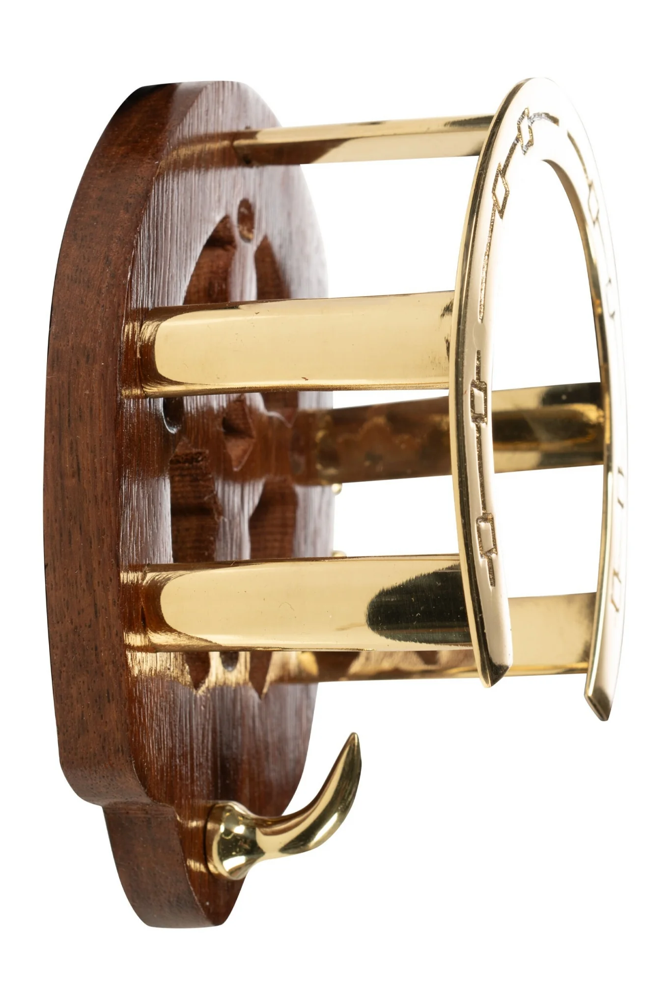 HKM Horseshoe Bridle Hook - Image 2