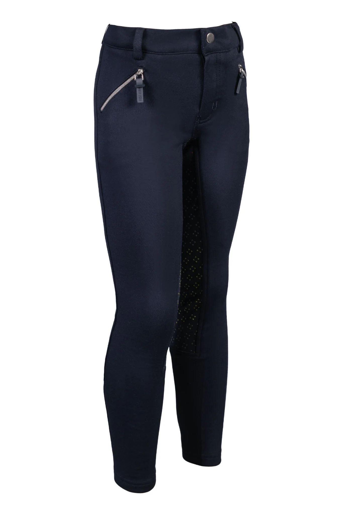 HKM Kids Mia Silicone Full Seat Riding Breeches - Image 2