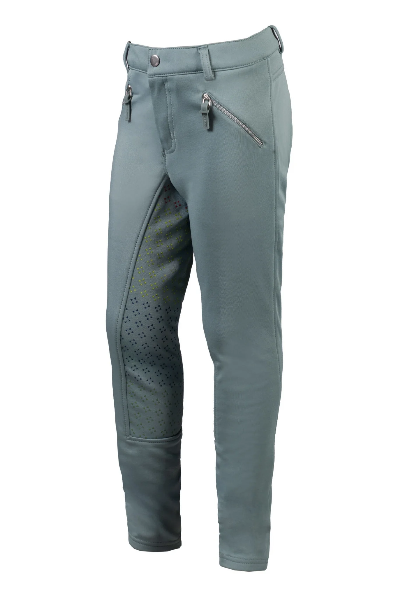 HKM Kids Mia Silicone Full Seat Riding Breeches - Image 3