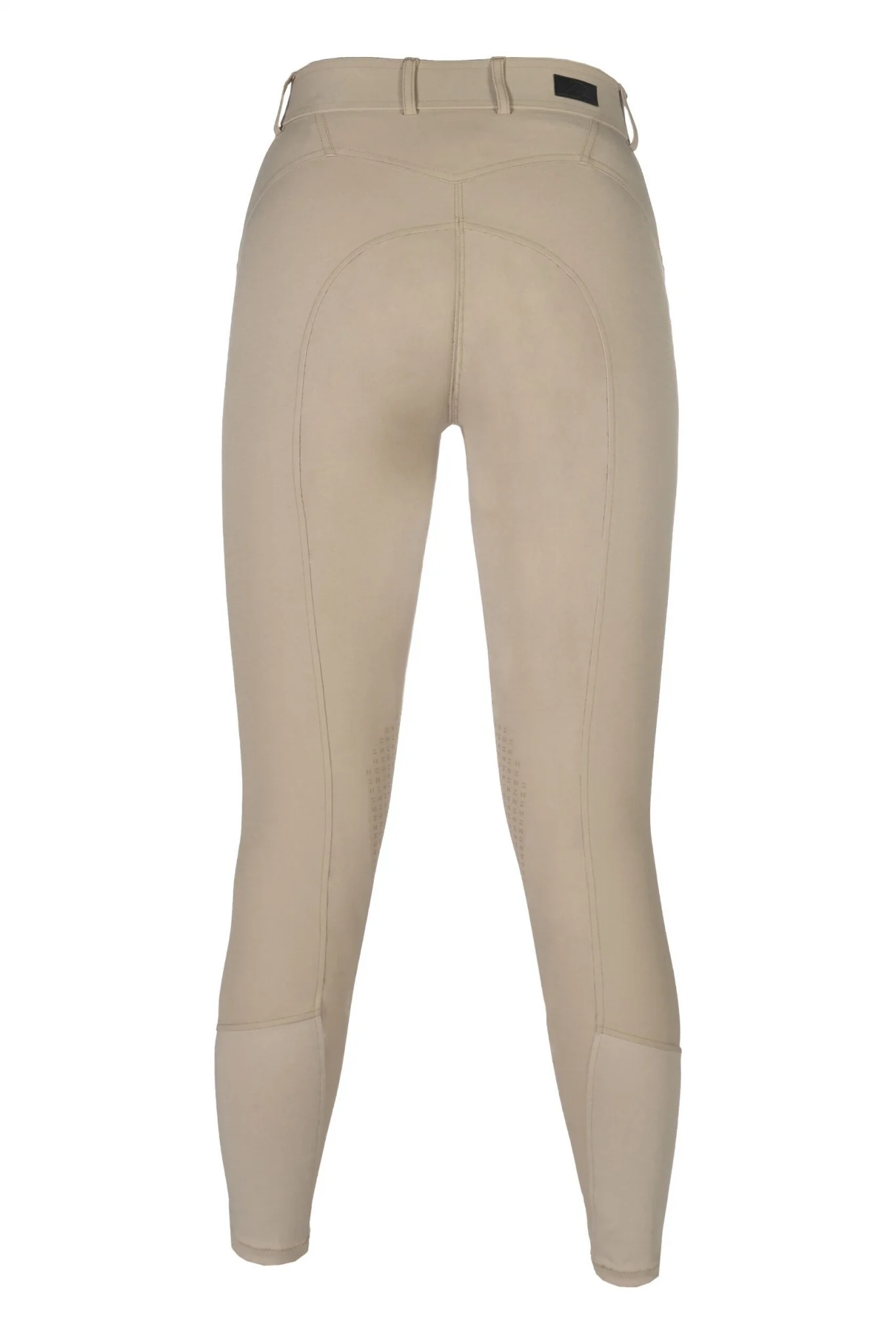 HKM Ladies Ari Mid Rise Knee Patch Riding Breeches - Image 5