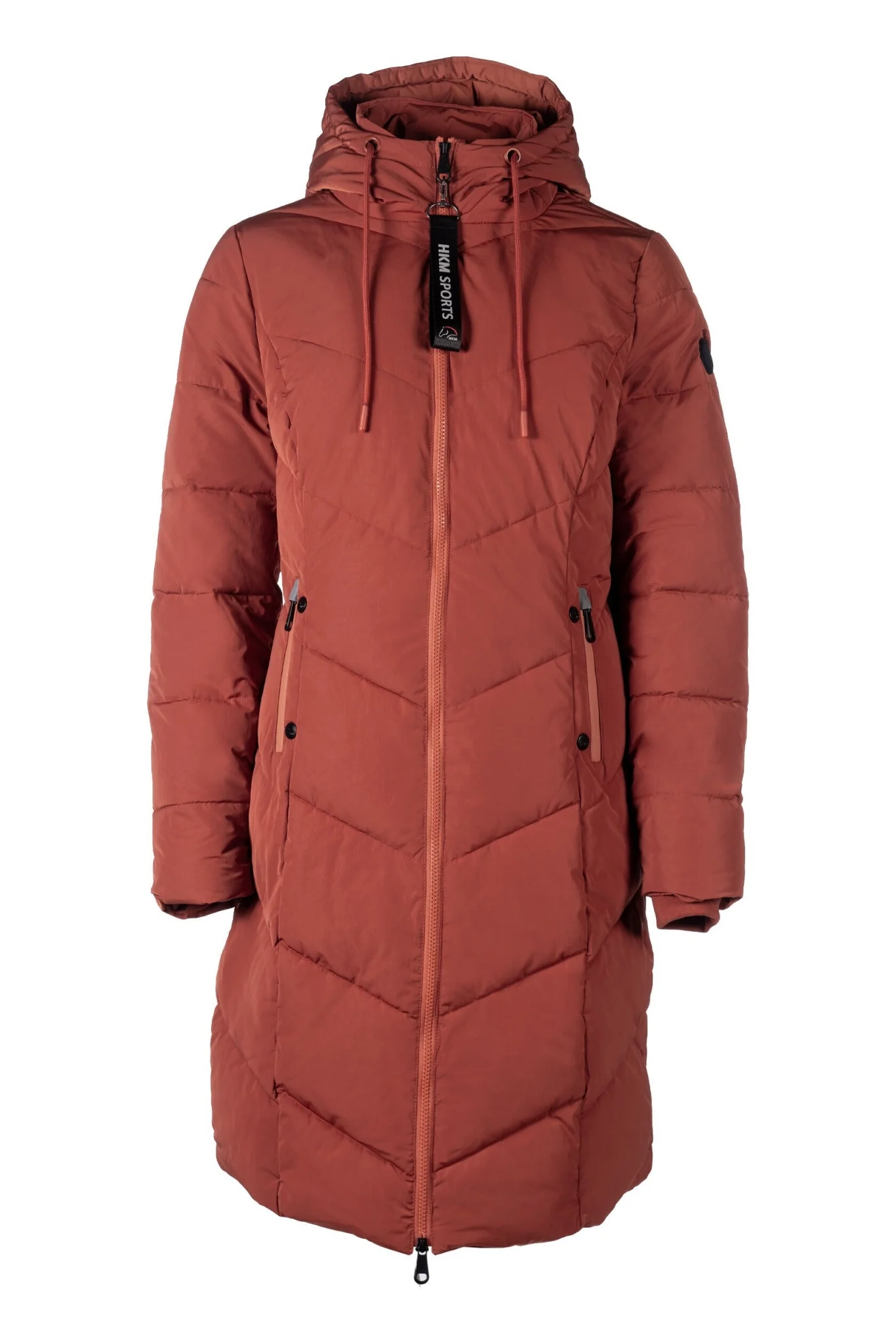 HKM Ladies Toronto Quilted Coat - Image 2