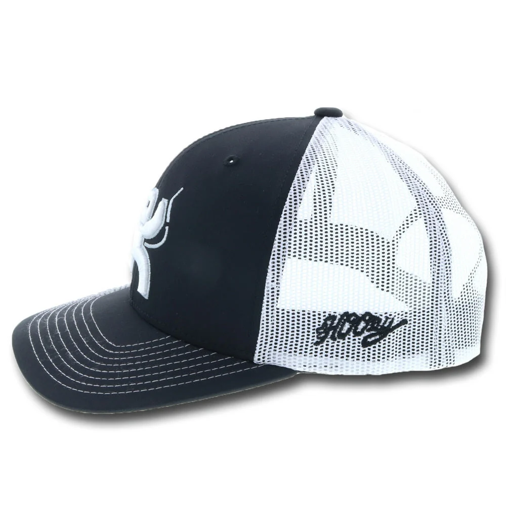 Hooey ARC 6-Panel Trucker Cap with White Logo - Image 3