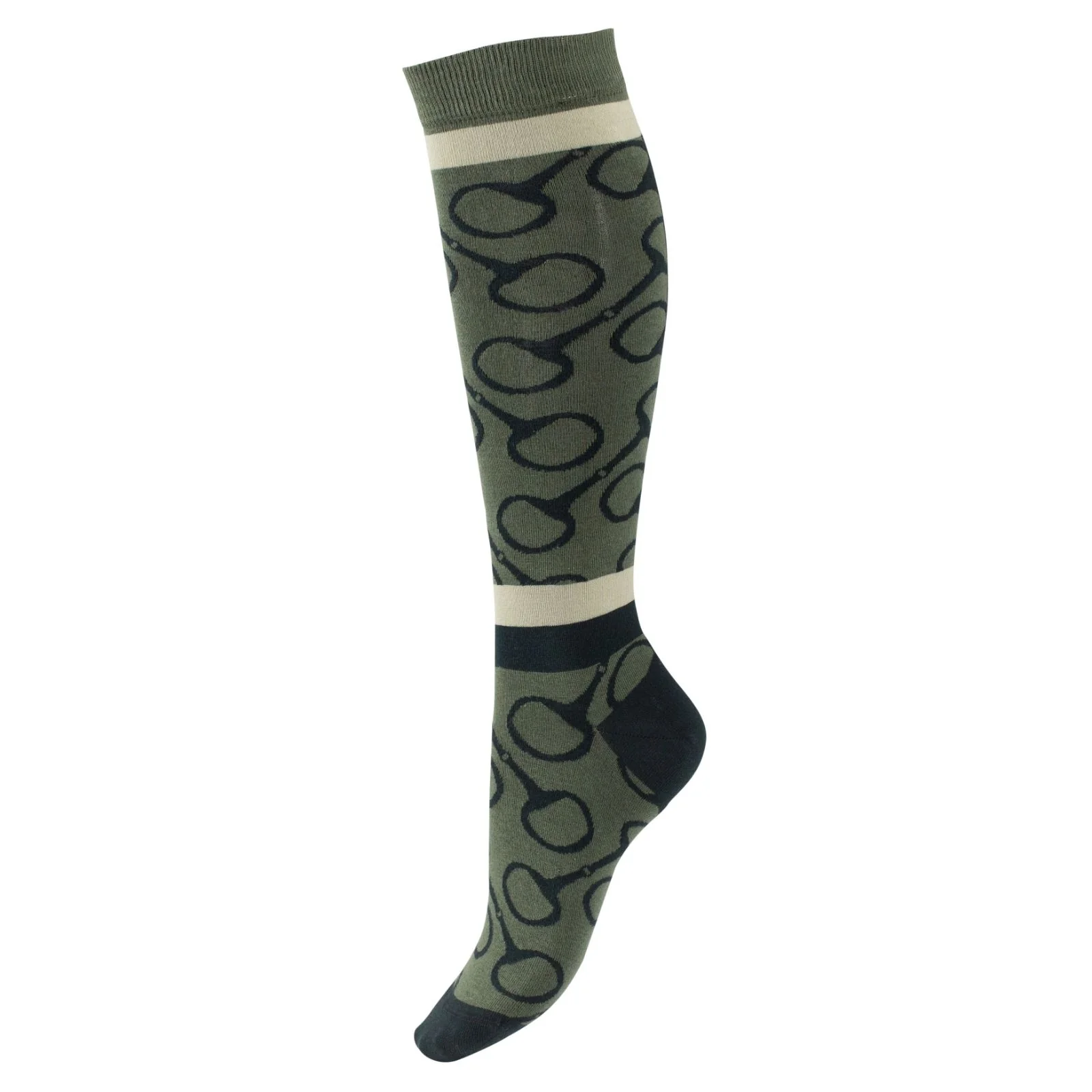Horze Jacquard Knit Riding Knee Socks
