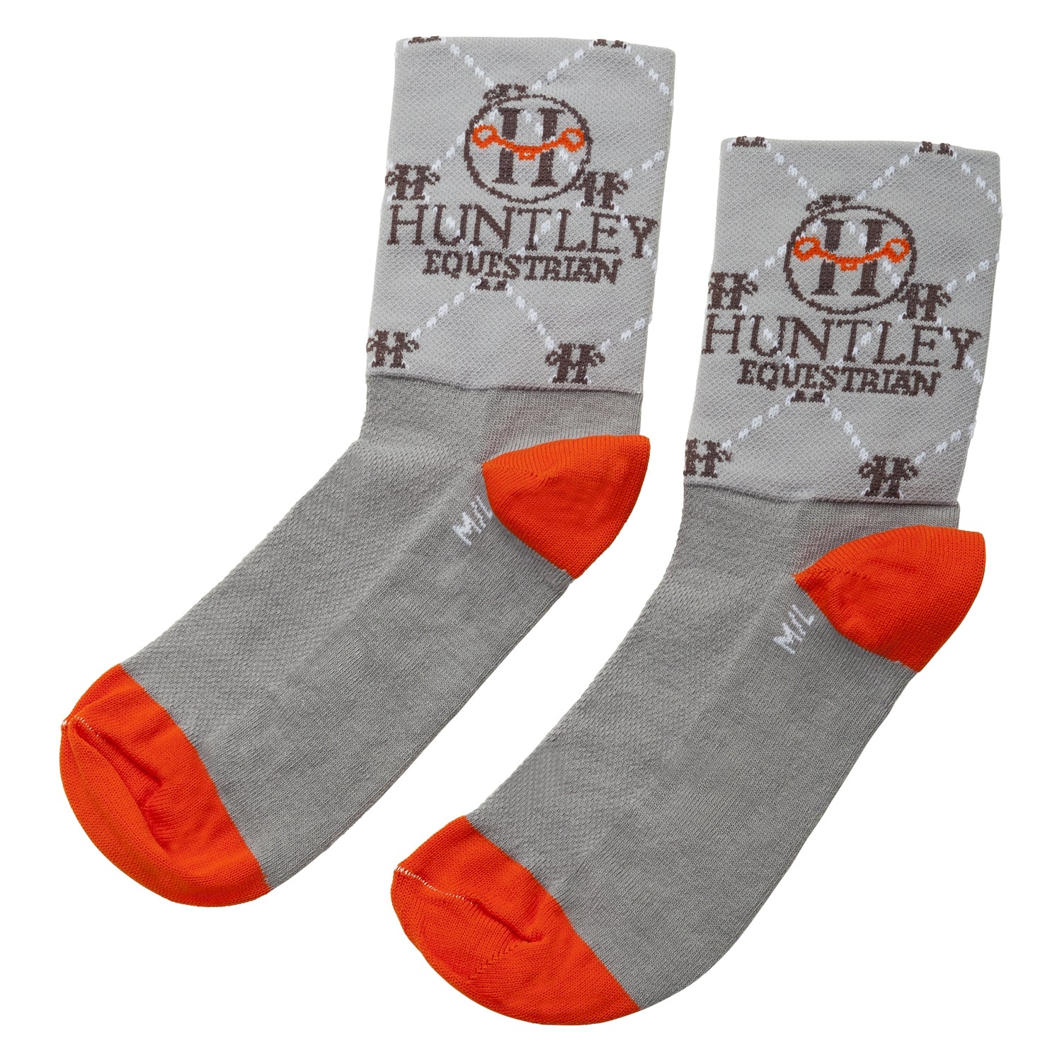 Huntley Equestrian Logo 4" Coolmax Socks - Image 2