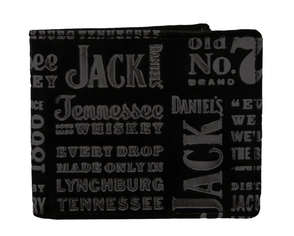 Jack Daniel's Mens Lynchburg Lore Collection Billfold Wallet