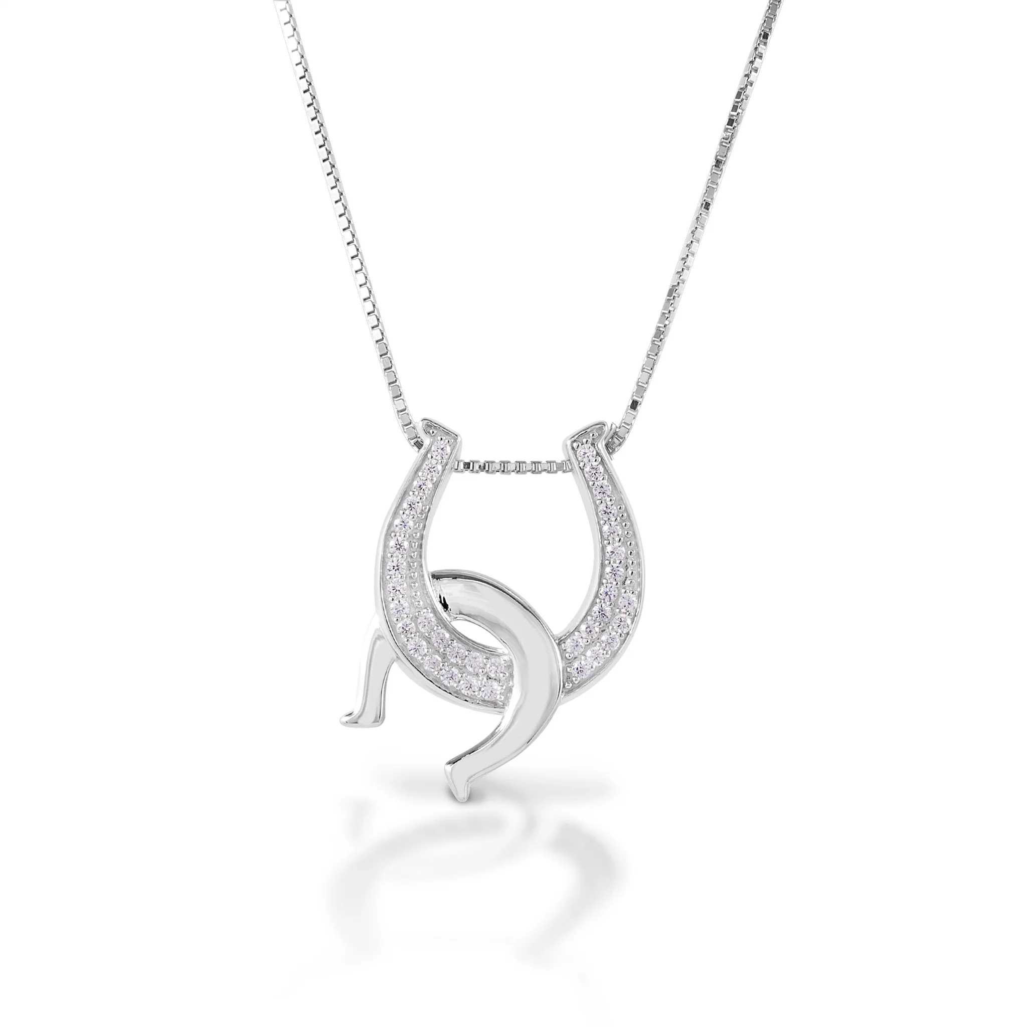 Kelly Herd Sterling Silver Horseshoe Pendant