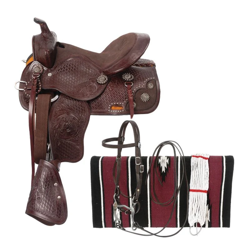 Kelly Silver Star Jr. Classic Pony Saddle Package - Image 3
