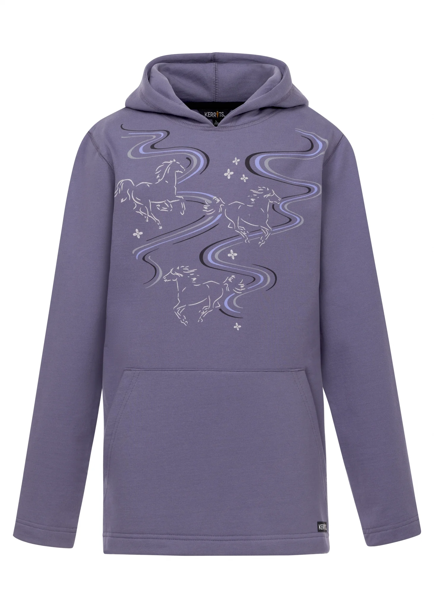 Kerrits Kids Ride The Wind Fleece Hoodie - Image 2