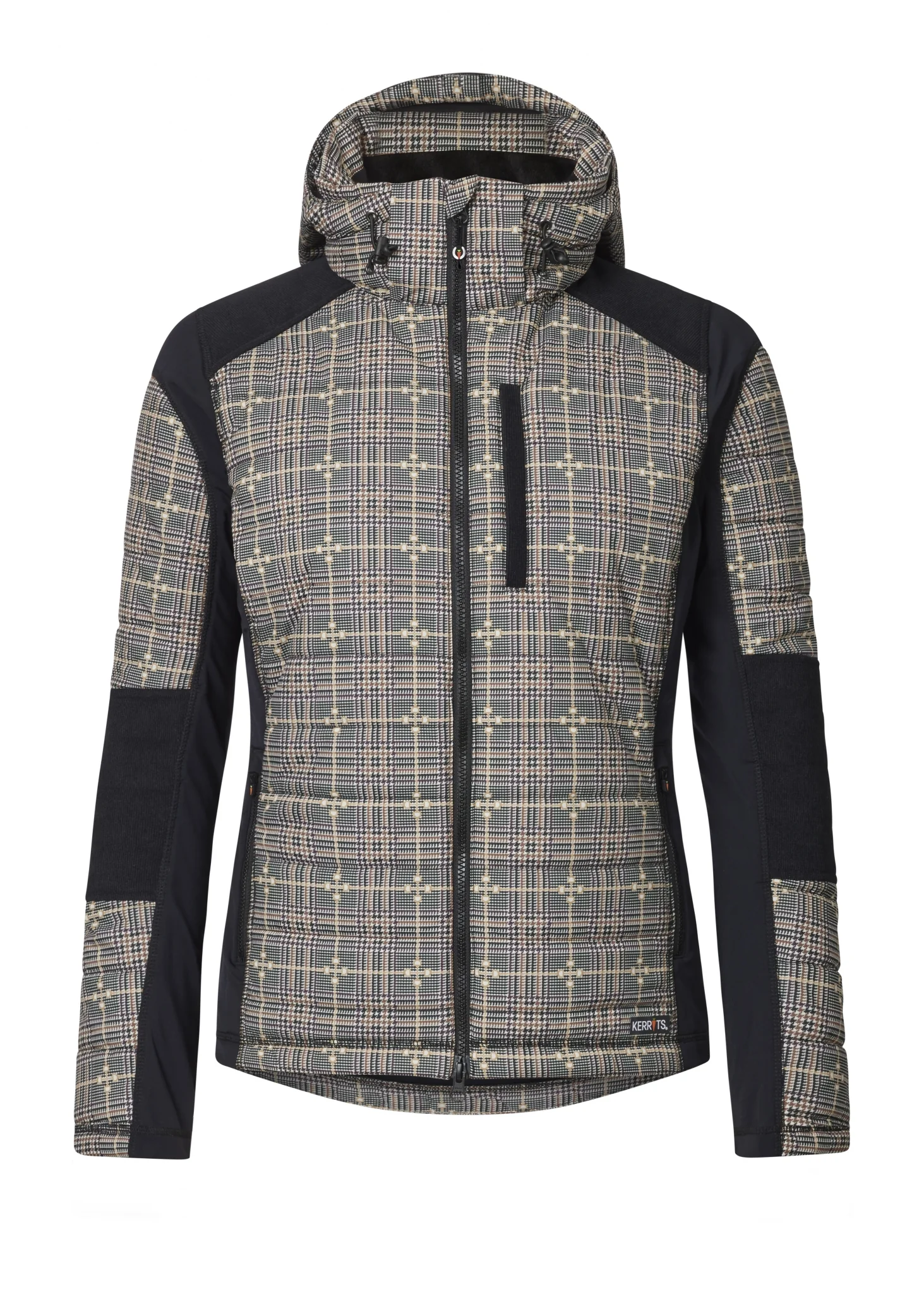 Kerrits Ladies Bits of Plaid Quilt Jacket