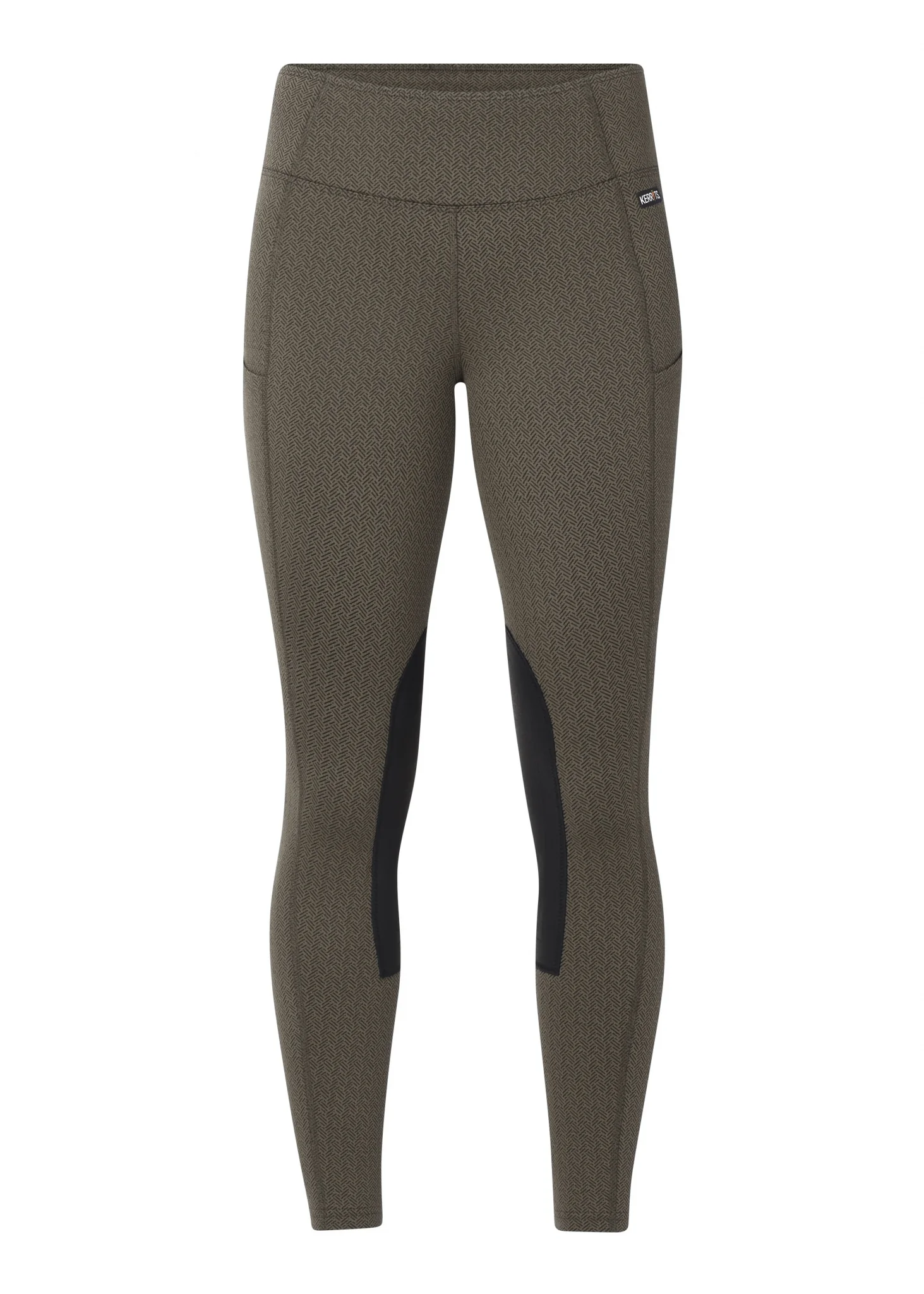 Kerrits Ladies Fleece Lite II Knee Patch Tights - Image 14