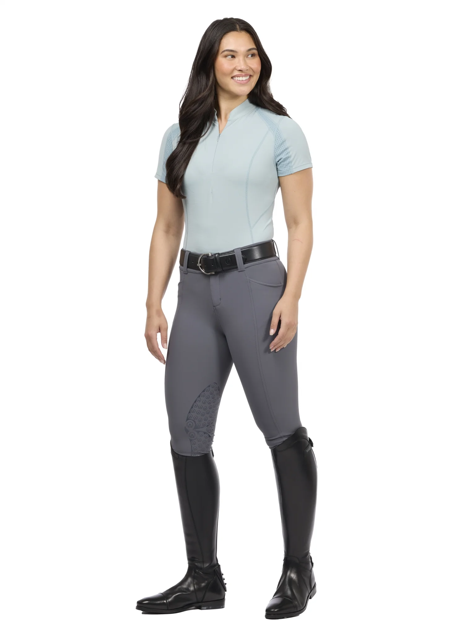 Kerrits Precision Short Sleeve Quarter Zip Tech Top - Image 9