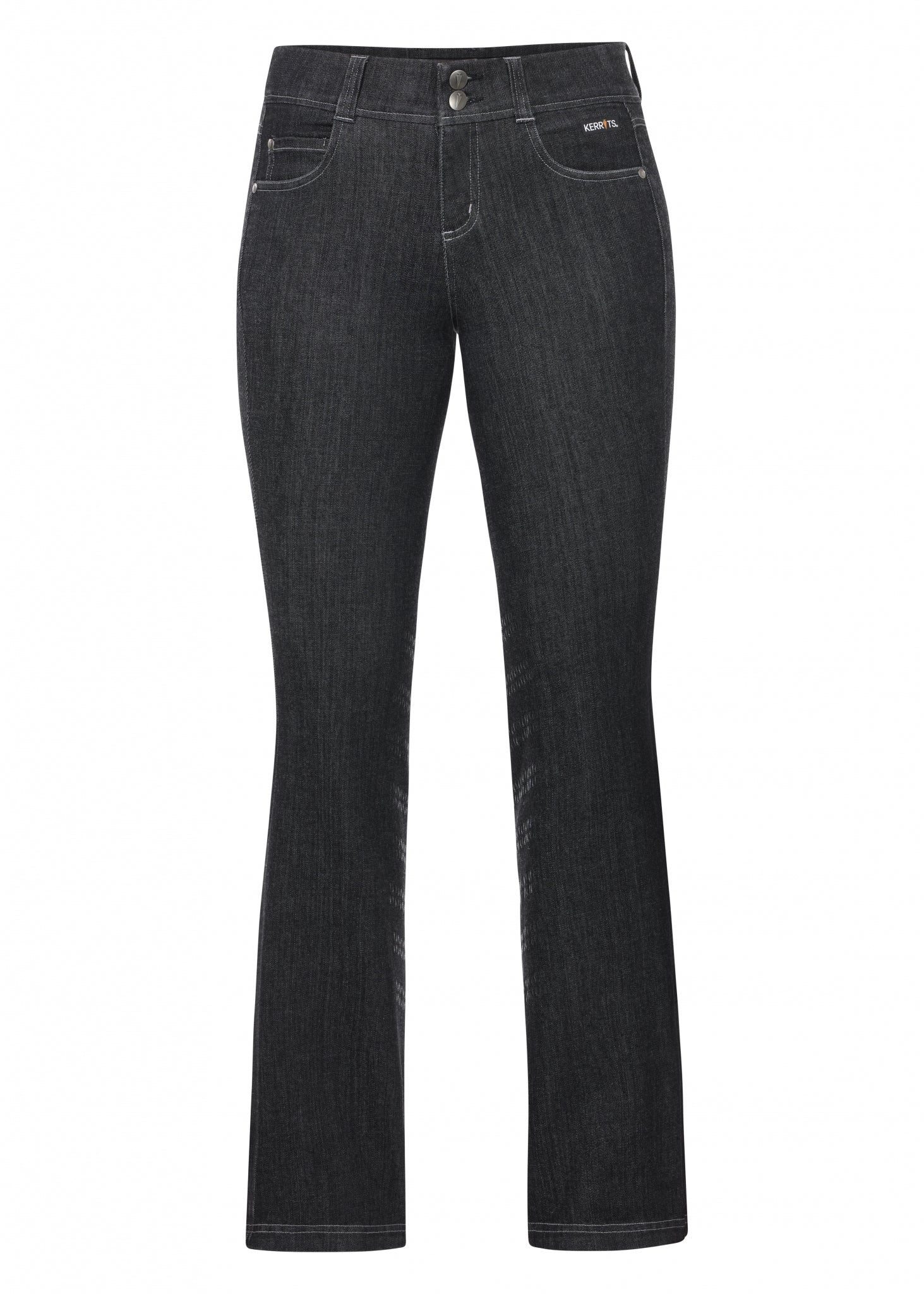 Kerrits Stretch Denim Silicone Knee Patch Bootcut - Regular - Image 2