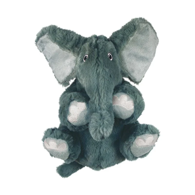 KONG Comfort Kiddos Plush Dog Toy Large Elephant