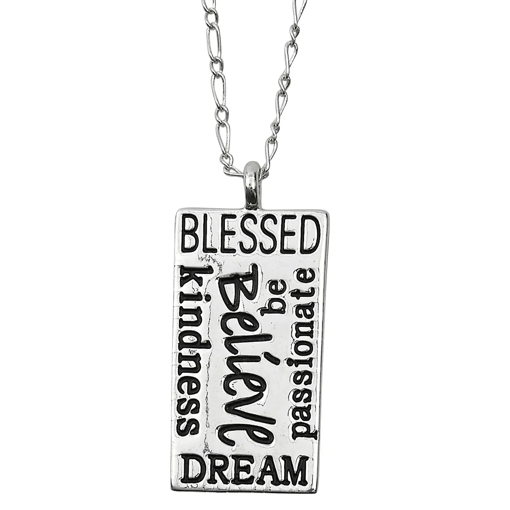 Ladies" Lila 'Believe' Necklace