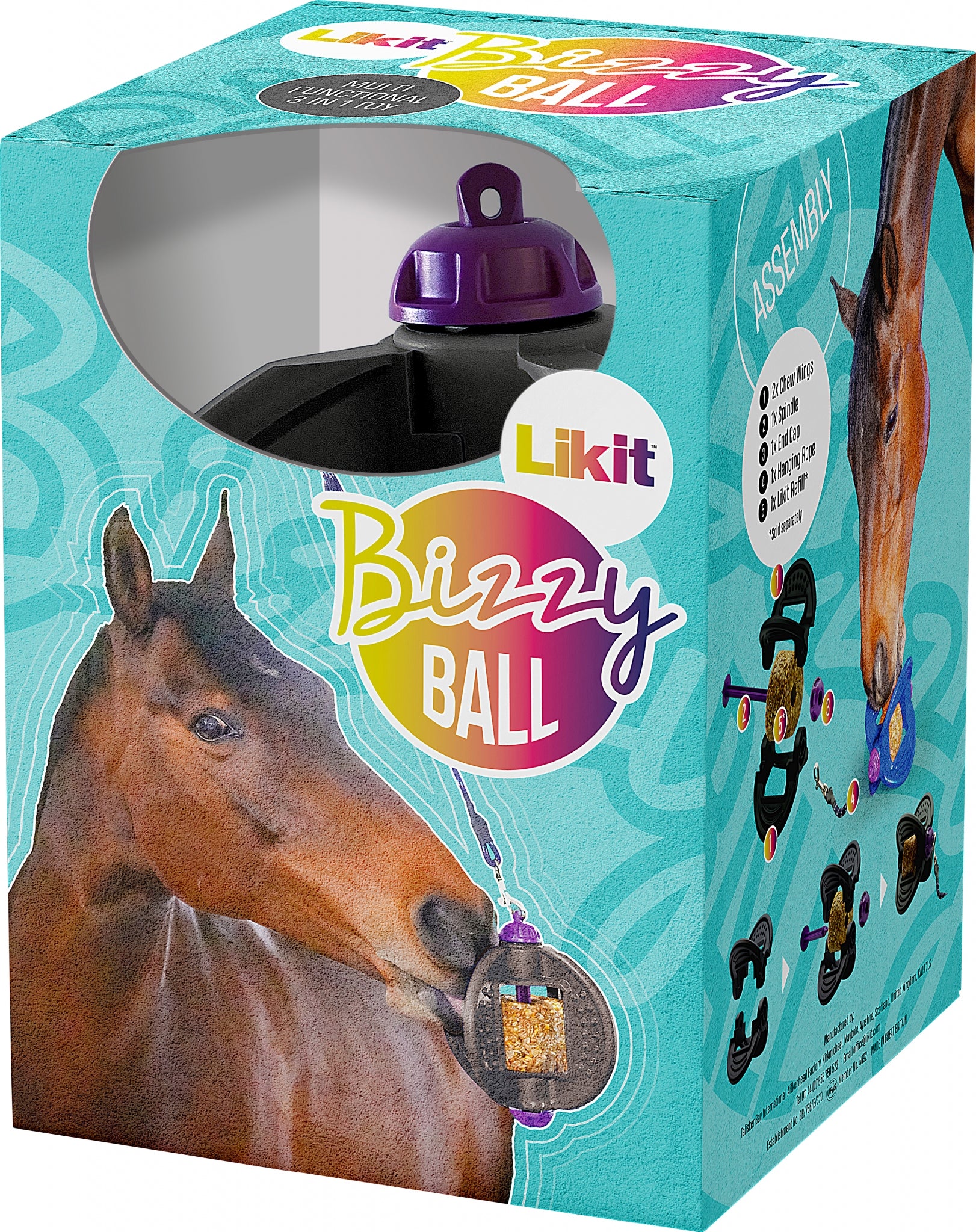 Likit Bizzy Ball Boredom Relief Toy For Horses - Image 2