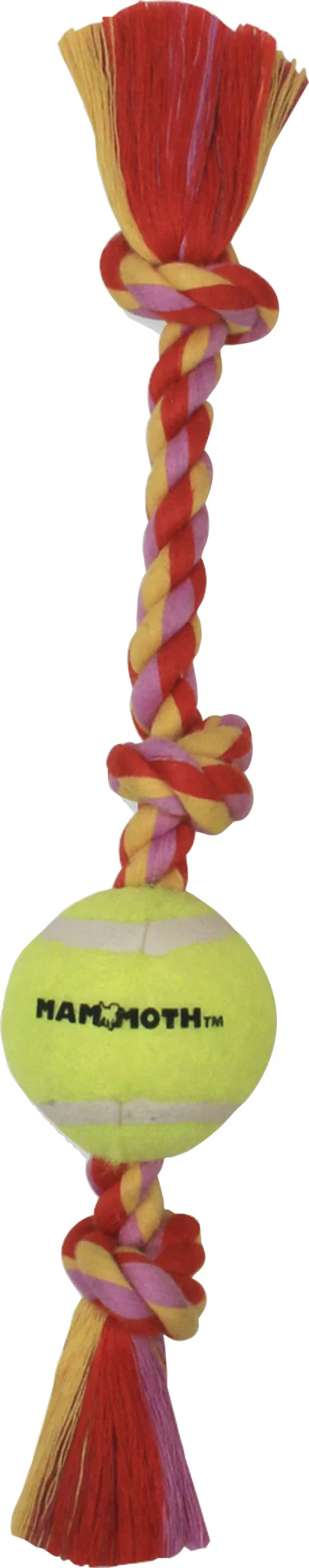 Mammoth Knot Tug with Tennis Ball - Image 2