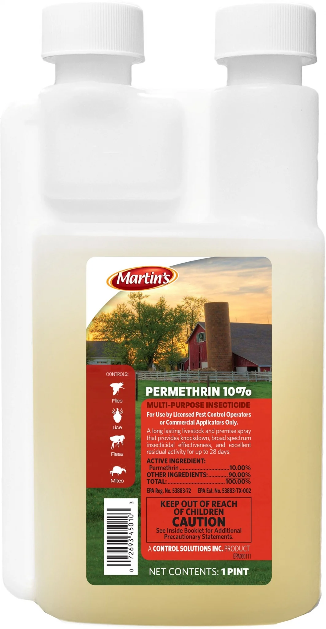 Martin's Permethrin 10% Multi-Purpose Insecticide