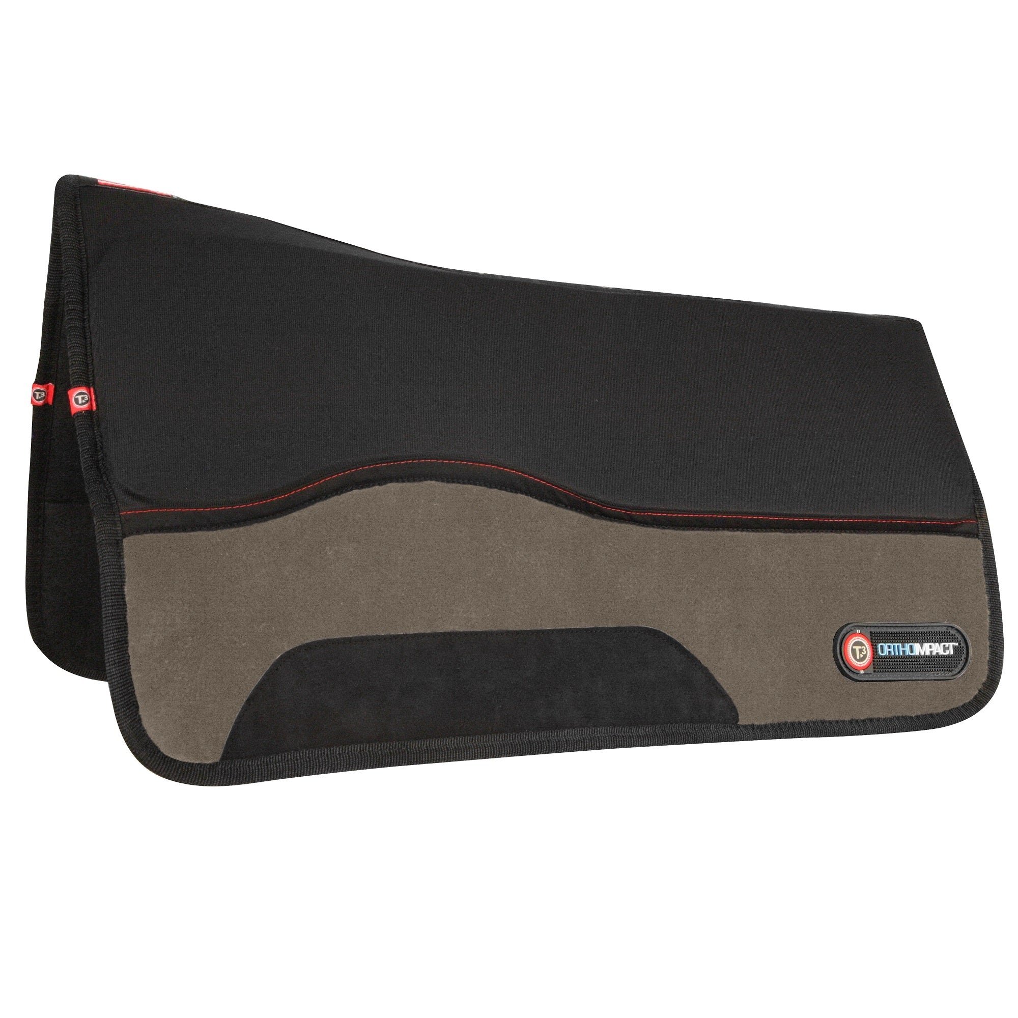 Matrix T3 Extreme Pro Impact Microsuede High Impact Western Pad With Inserts - Image 3