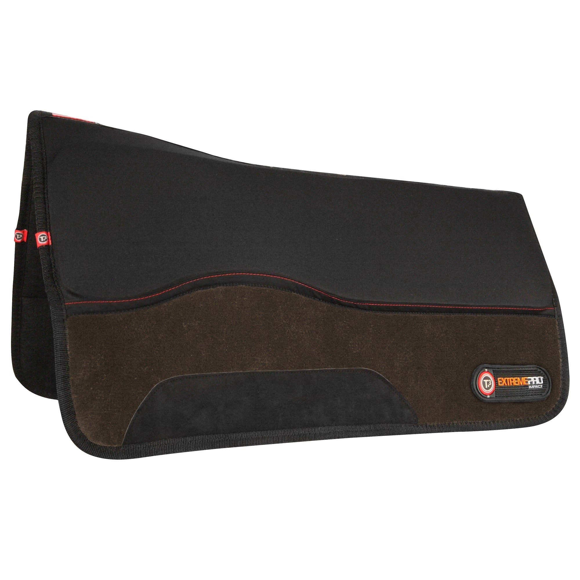 Matrix T3 Extreme Pro Impact Microsuede High Impact Western Pad With Inserts - Image 8