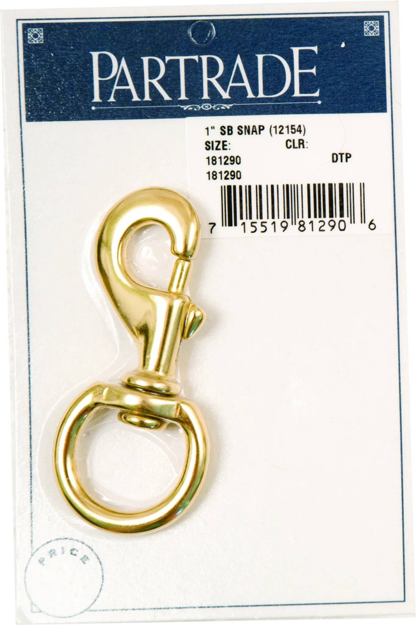 Metalab 1" Solid Brass Snap