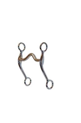 Metalab Chrome Plated Quarter Horse Bit,