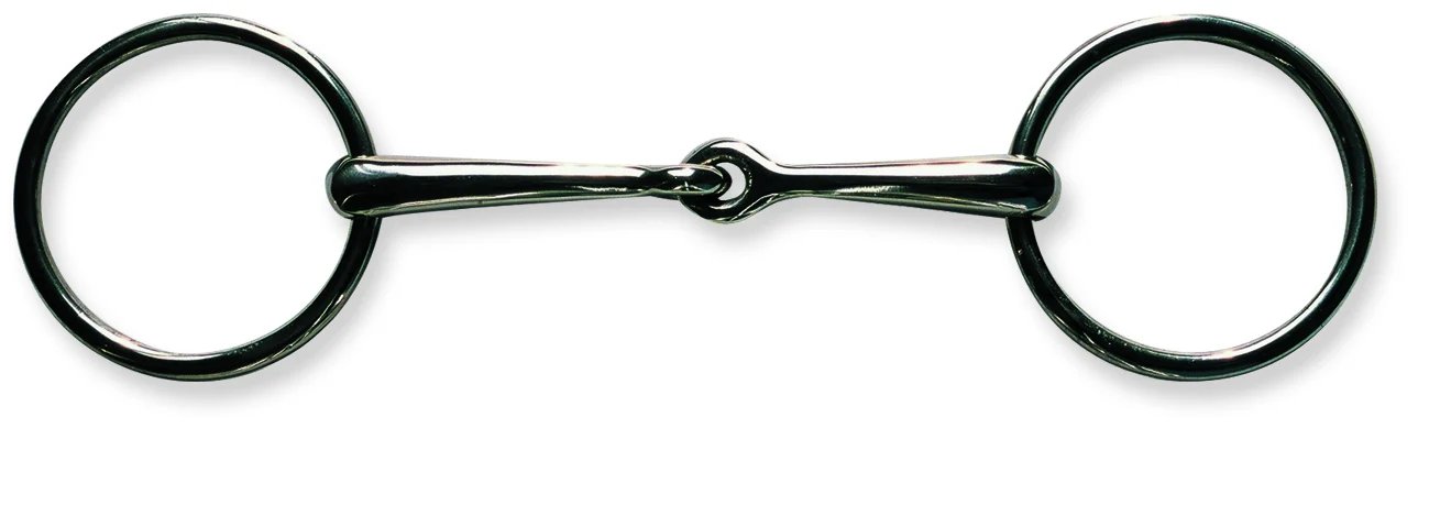 Metalab Single Jointed Loose Ring 14 MM Snaffle