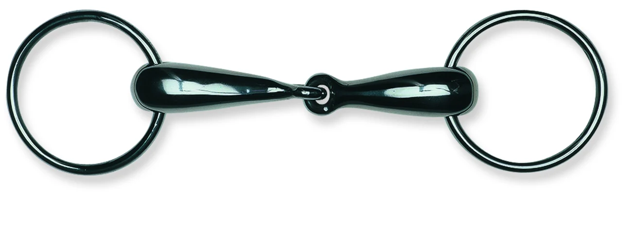 Metalab Single Jointed Loose Ring 18 MM Snaffle