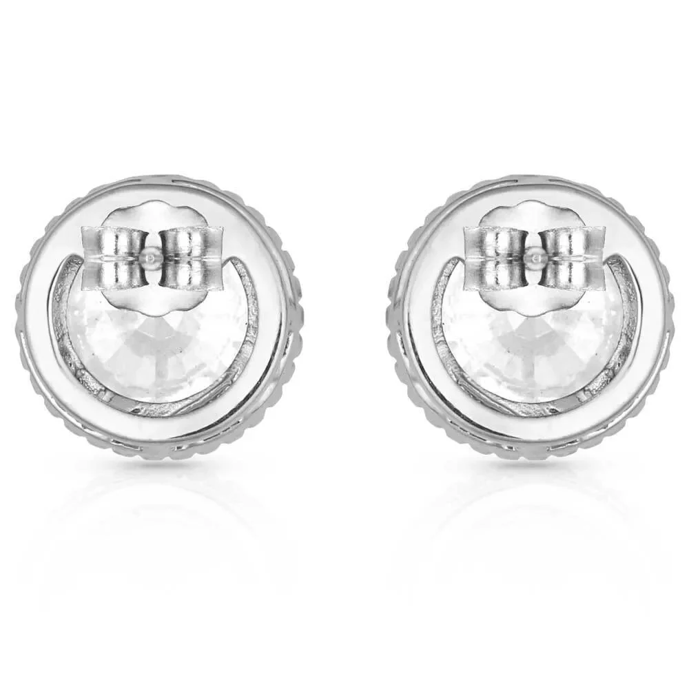 Montana Silversmiths Forever Clear Earrings - Image 2