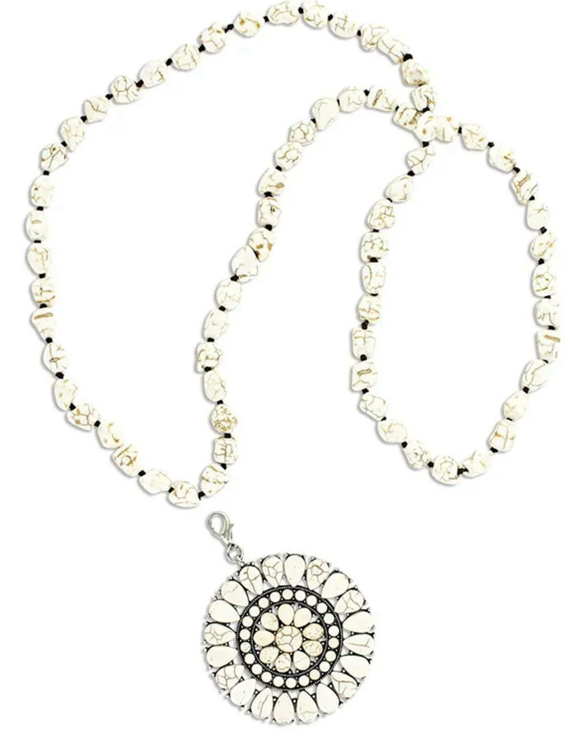 Montana Silversmiths Ladies Early Morning Silver Dollar Necklace - Image 2