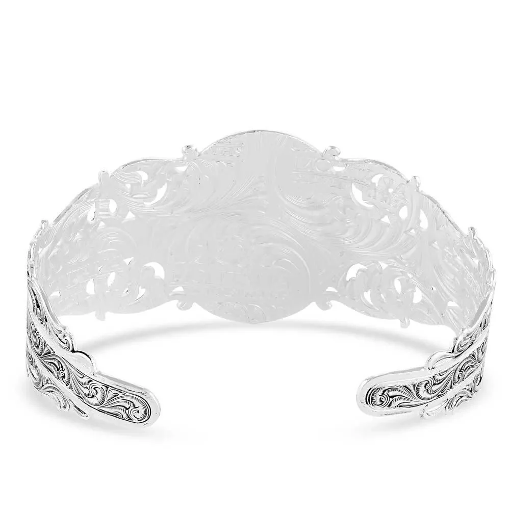 Montana Silversmiths Mountain Glacier Stone Cascade Bracelet - Image 2