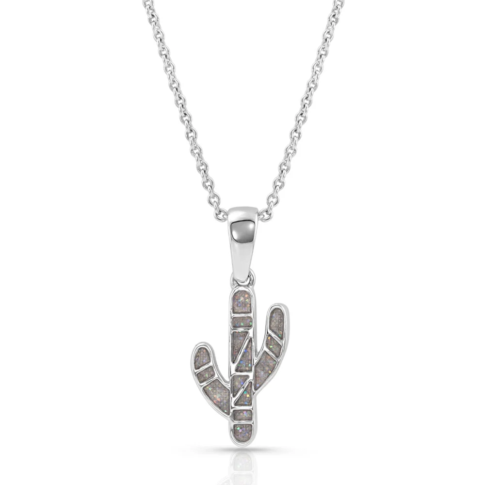 Montana Silversmiths Two Side To Every Cactus Necklace - Image 2