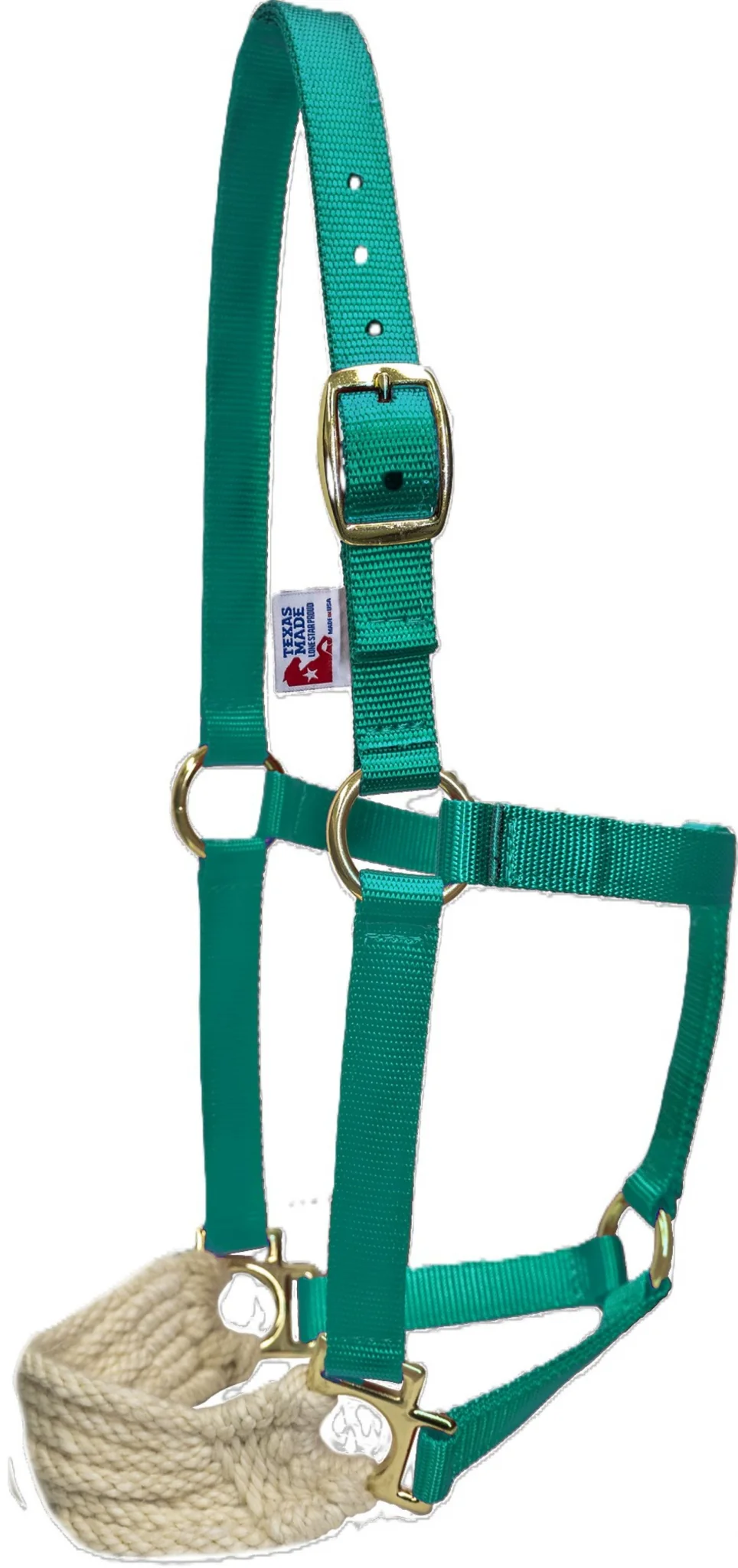 Mustang Nylon Halter with Mohair Bronc Nose - Image 12