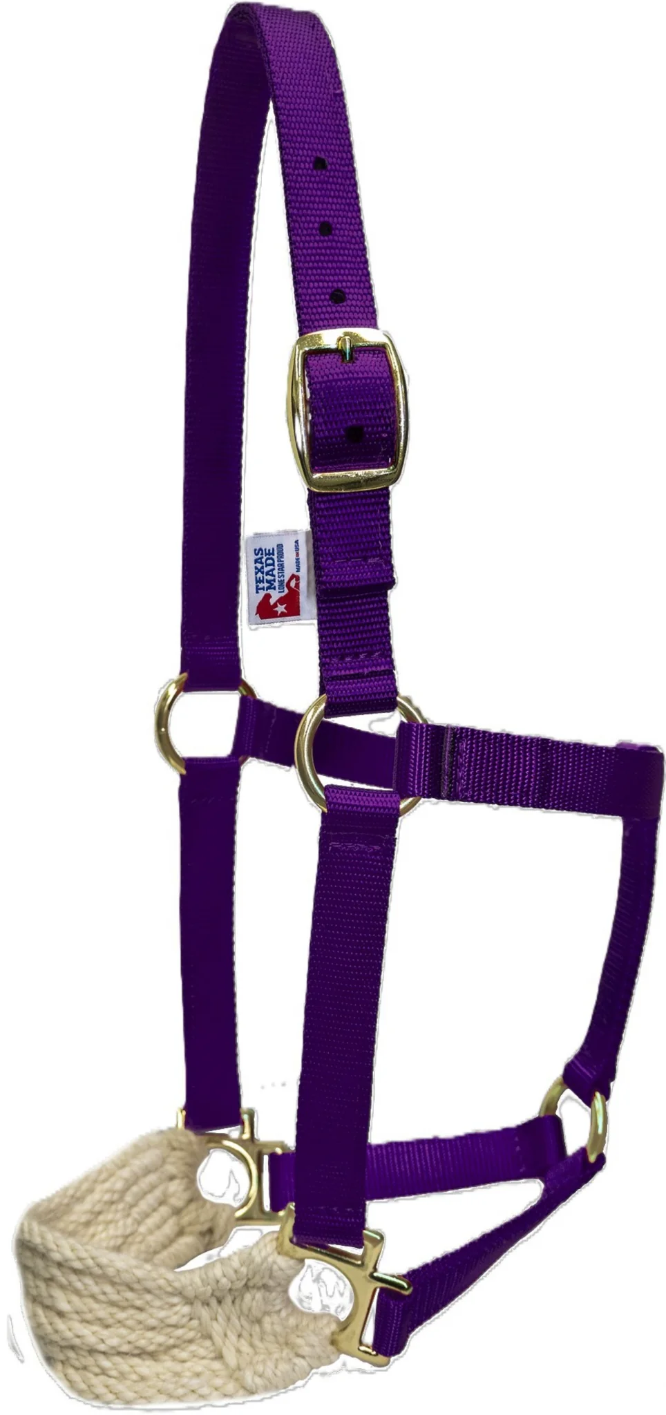 Mustang Nylon Halter with Mohair Bronc Nose - Image 9