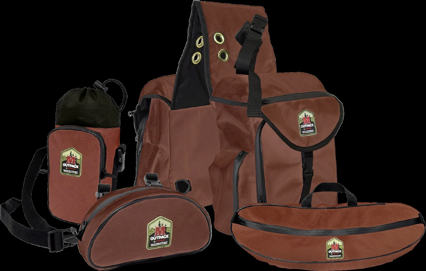 Mustang Outpack Deluxe Saddle Bag Set
