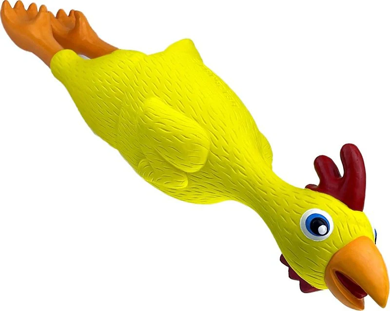 NATURFLEX CHICKEN LATEX DOG TOY