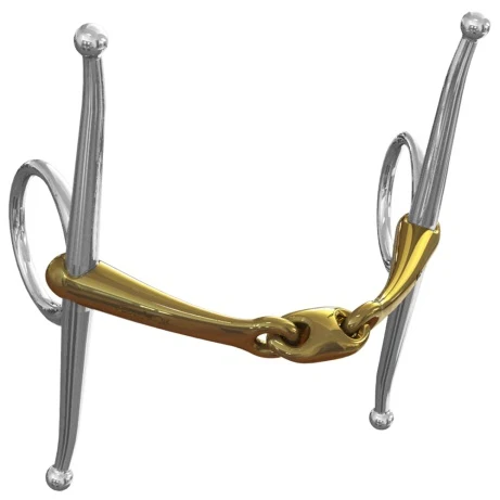 Neue Schule Pony Tranz Angle Lozenge Full Cheek Bit - 10MM
