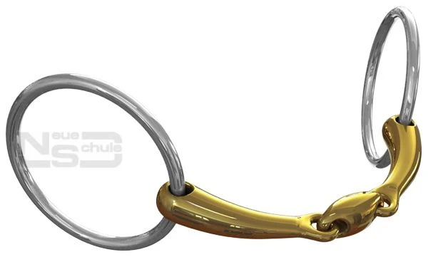 Neue Schule Team Up Loose Ring Snaffle - 16mm