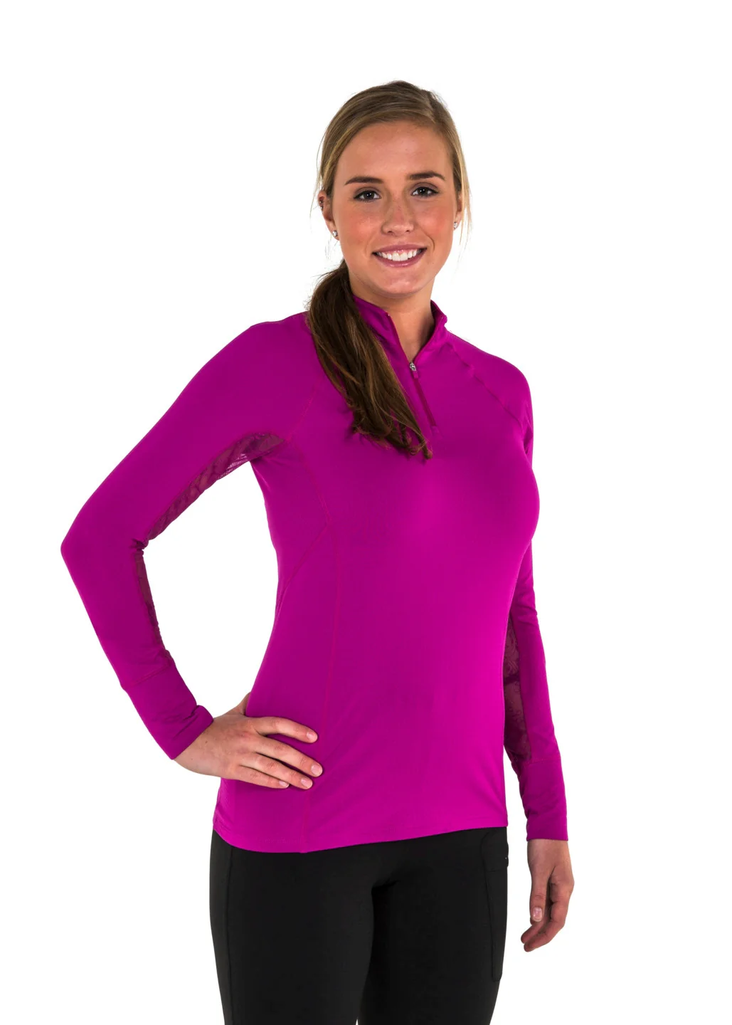 Noble Equestrian Ladies Ashley Performance Long Sleeve Shirt