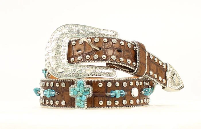 Nocona Ladies Stone Cross Belt