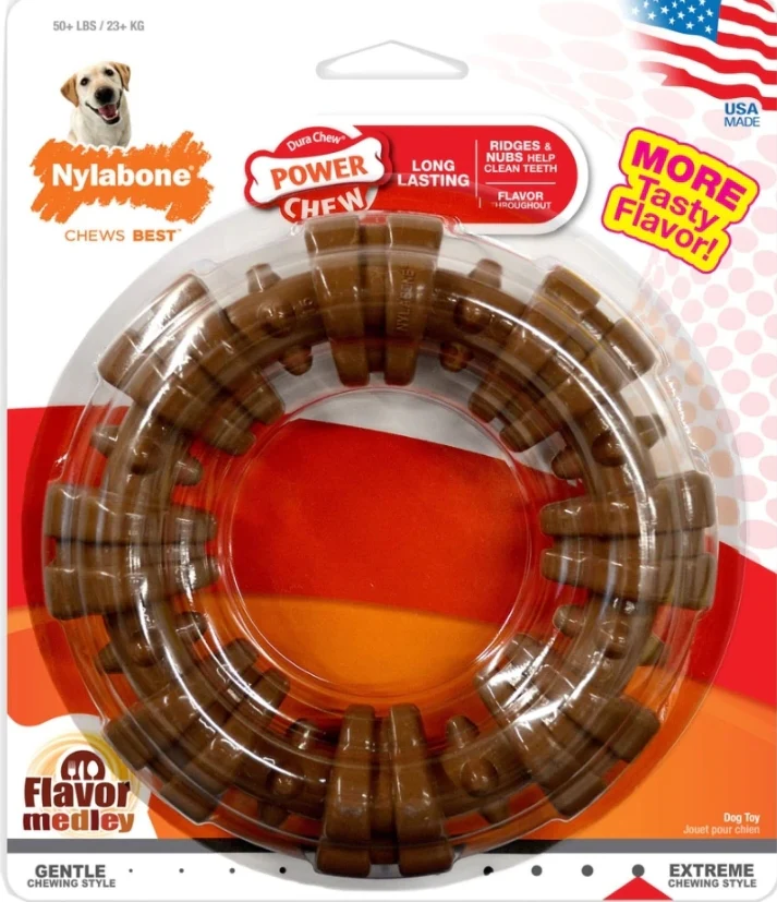 Nylabone Dura Chew Textured Ring - Image 2