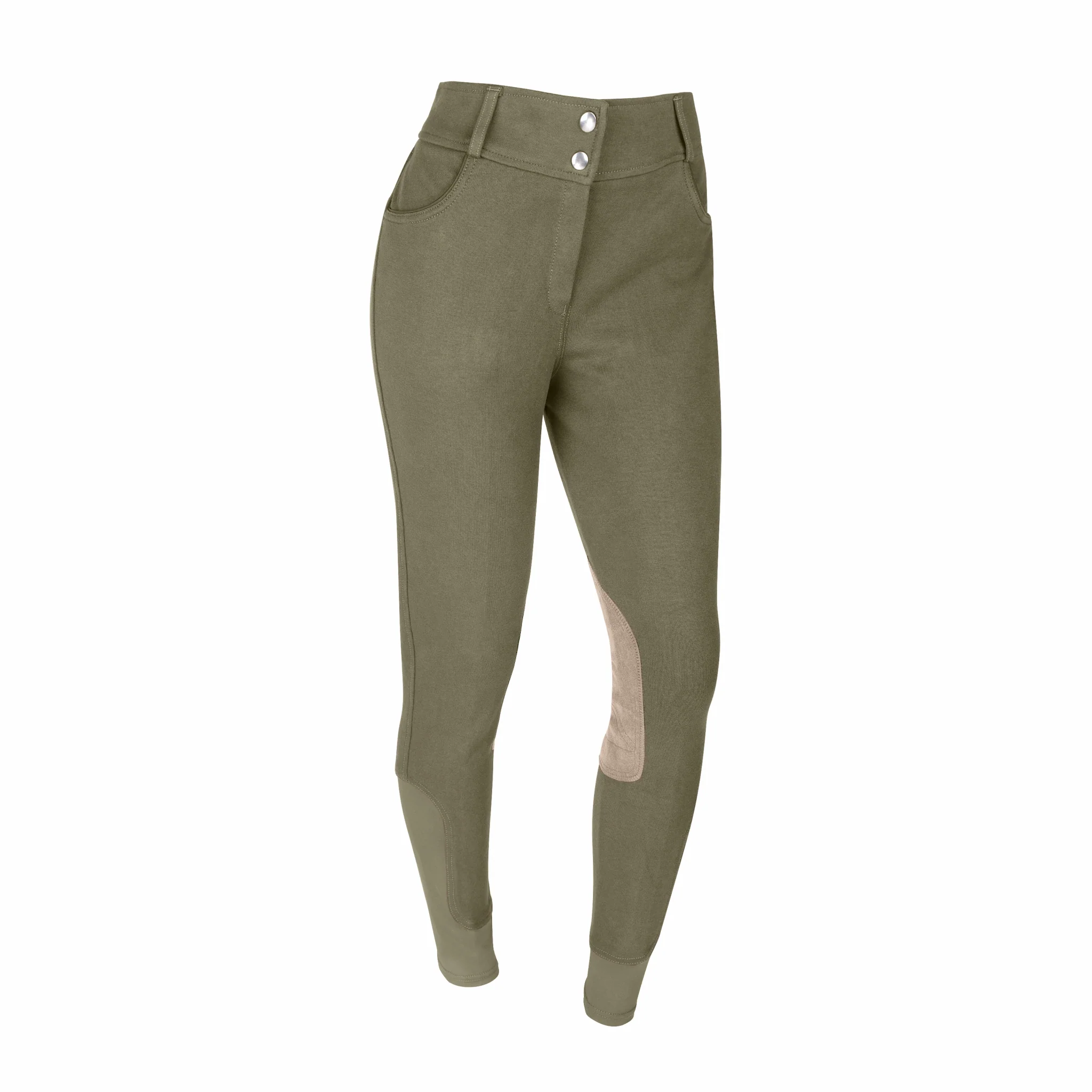 OEQ Ladies Lily Knee Patch Breech - Image 3