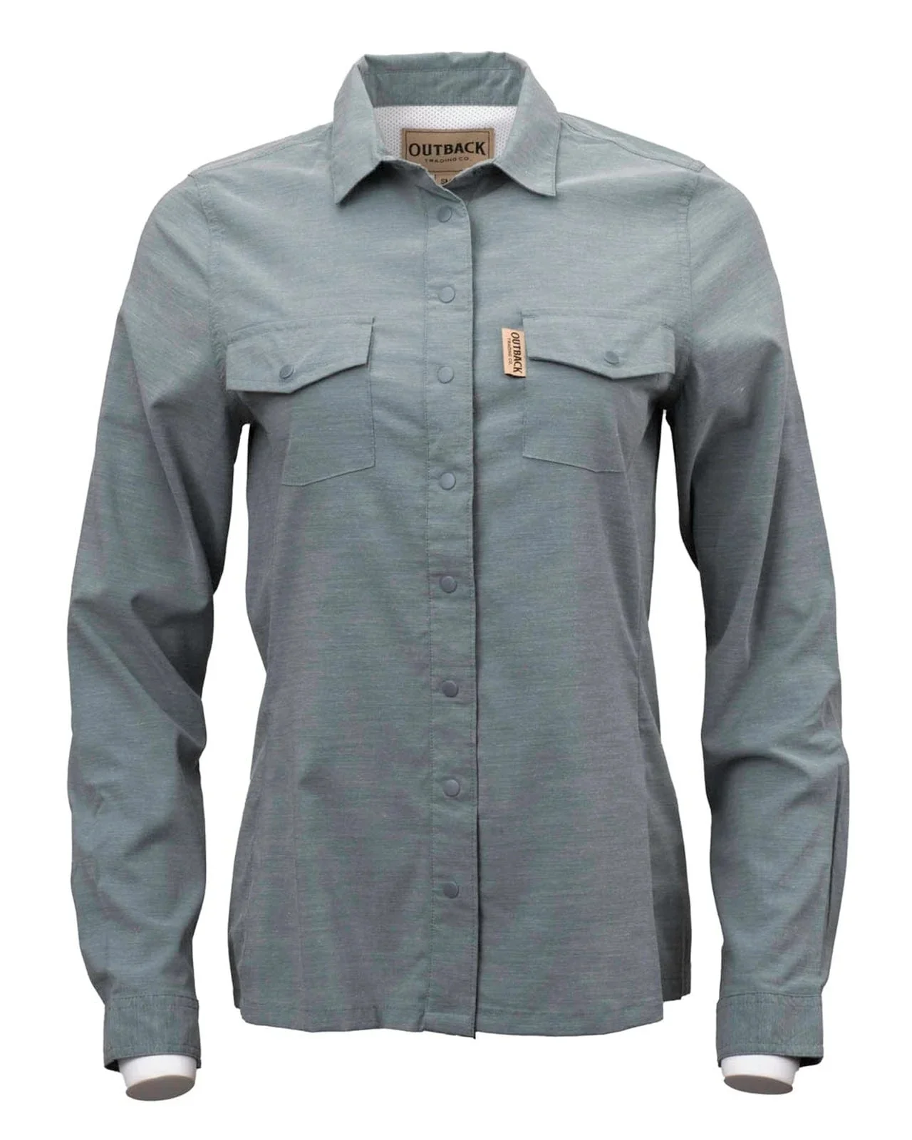 Outback Trading Ladies Sierra Snap Bamboo Shirt - Image 3