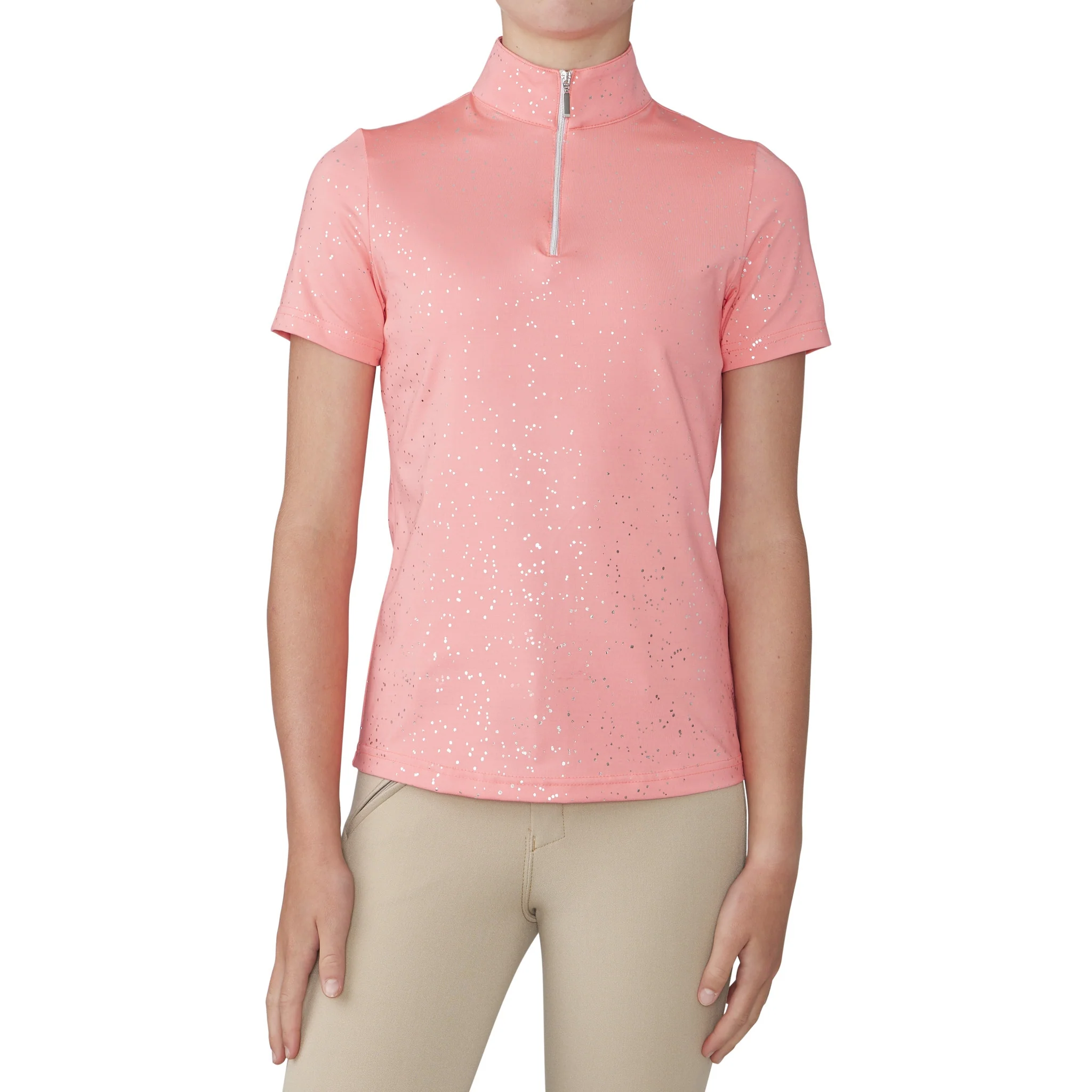 Ovation Kids Elegance Glitter Dot Sport Shirt - Image 2