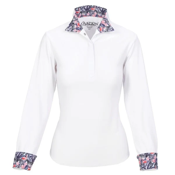 Ovation Ladies Jorden Tech Long Sleeve Show Shirt - Image 19