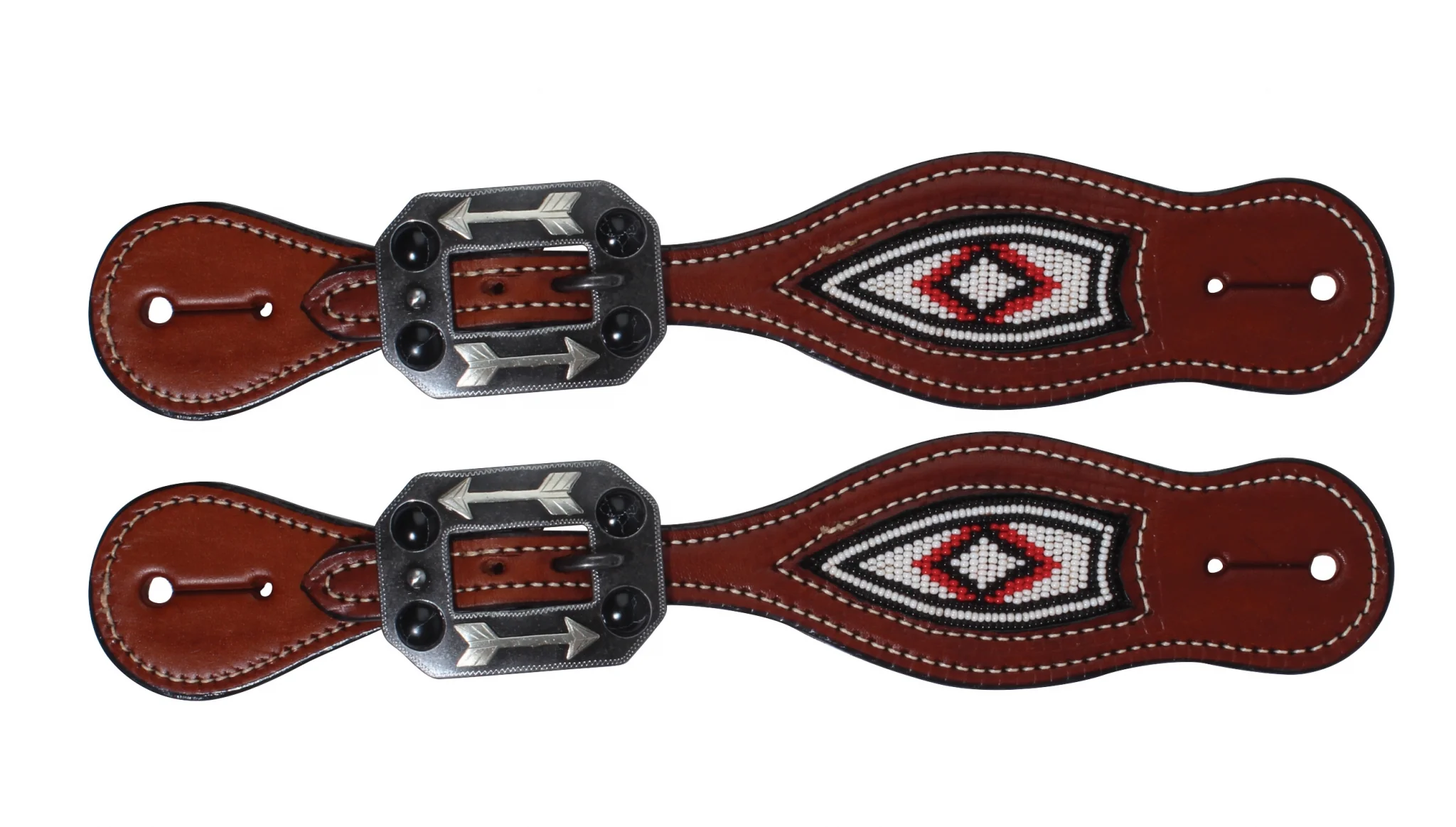 Professionals Choice Beaded Spur Strap