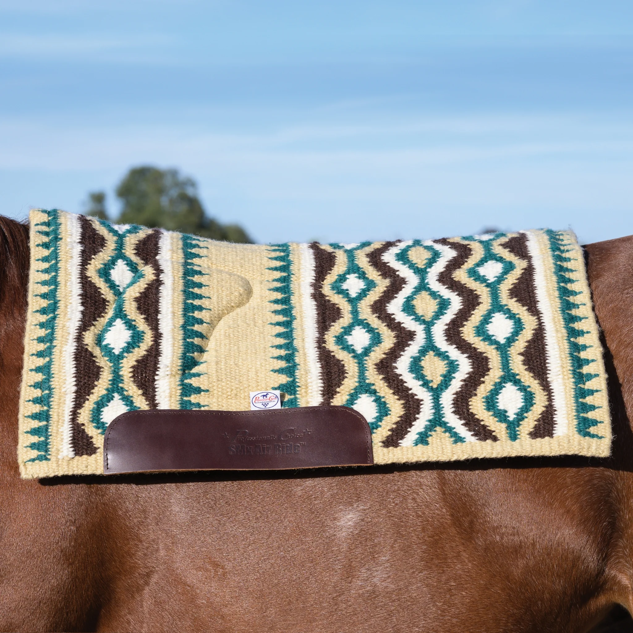 Professionals Choice Comfort Fit Orthosport Air Ride Saddle Pad - Image 6