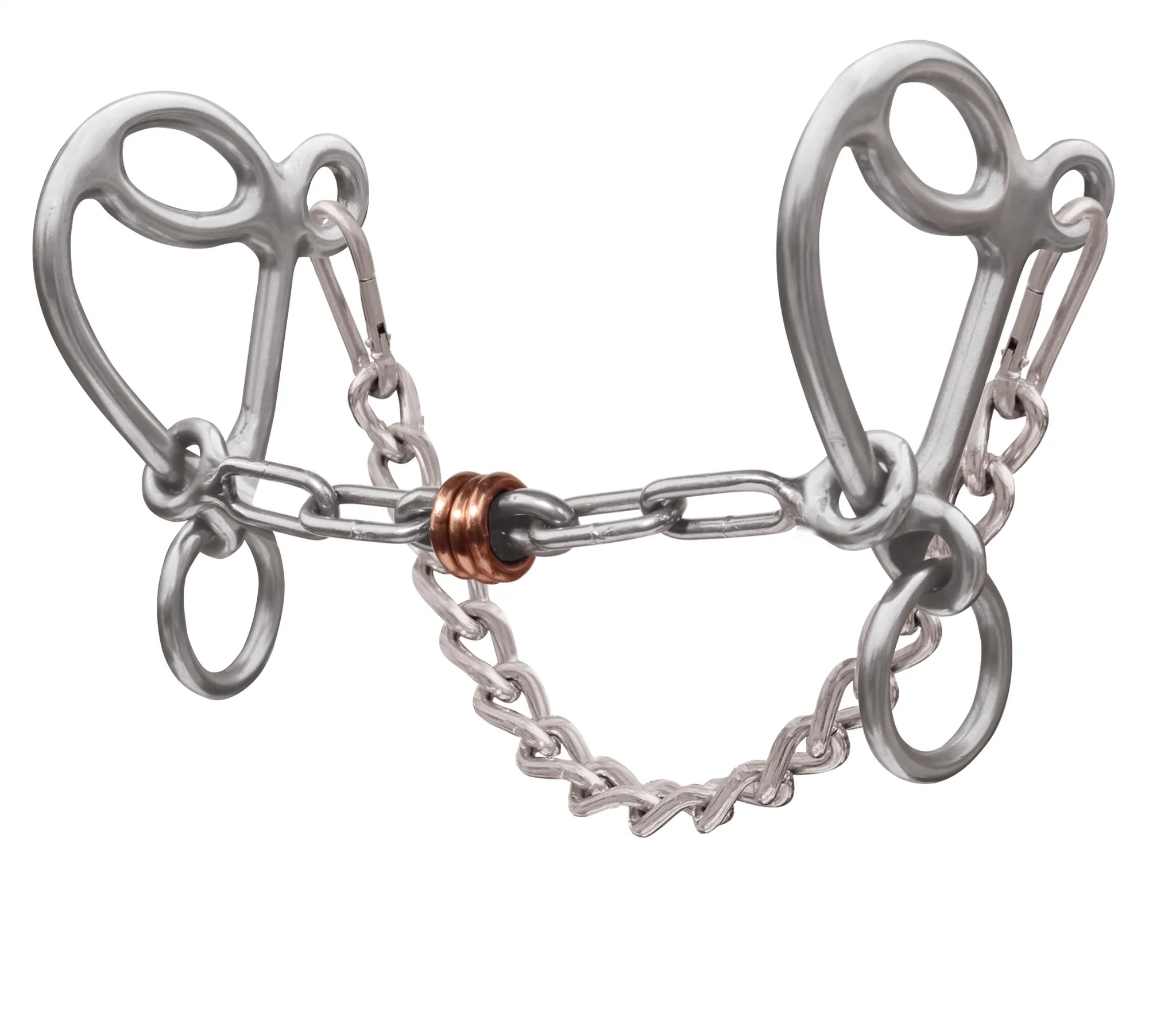 Professionals Choice Loose Rien Gag Chain With Copper Rollers
