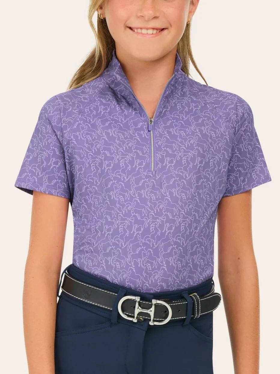 R.J. Classics Kids Lucy Jr 1/4 Zip Shirt
