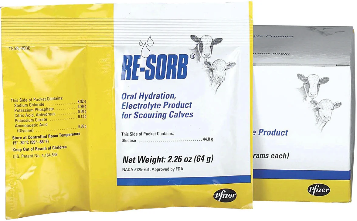Re-Sorb Oral Hydration Calf Electrolyte