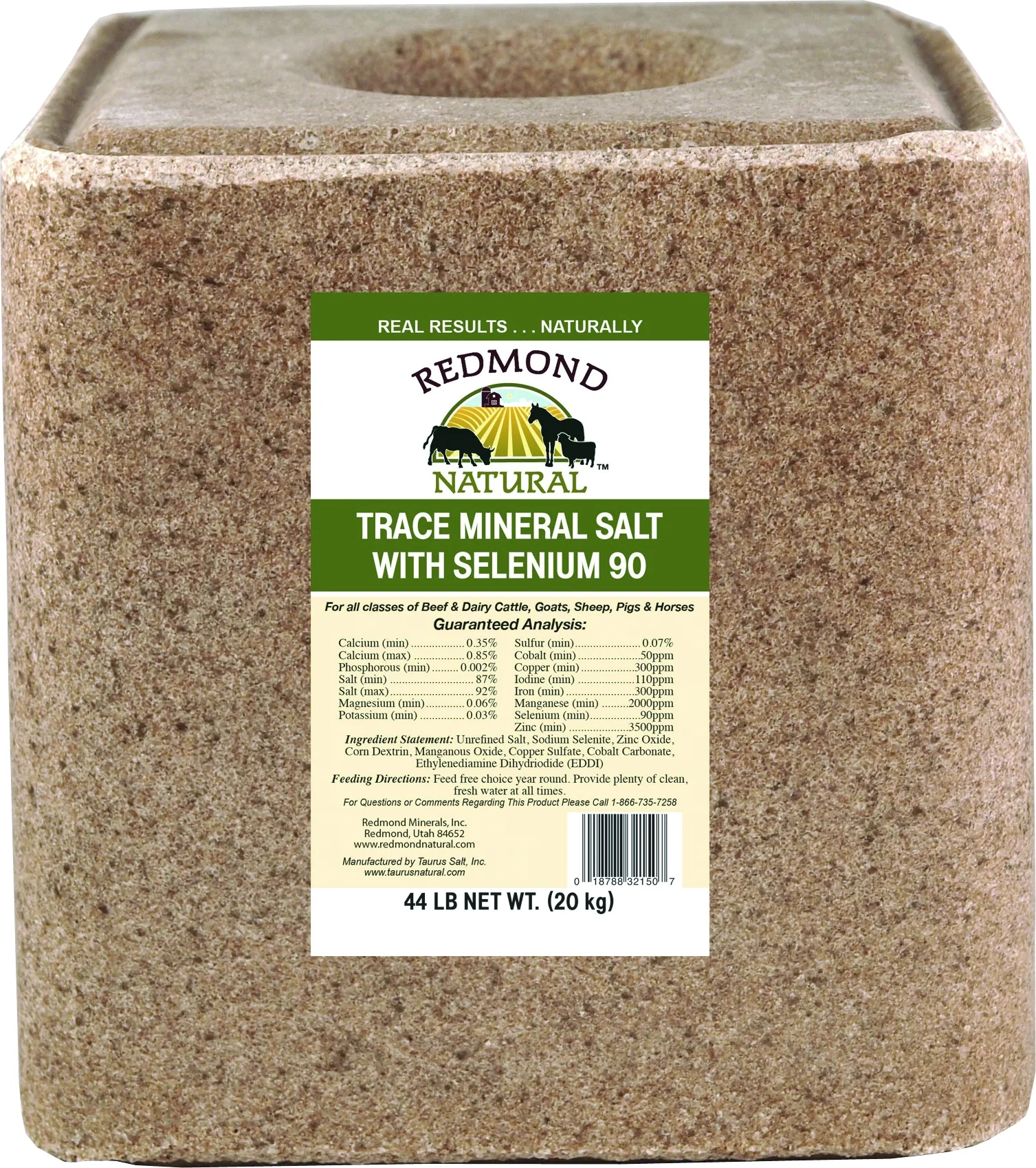 Redmond Trace Mineral Salt With Selenium 90